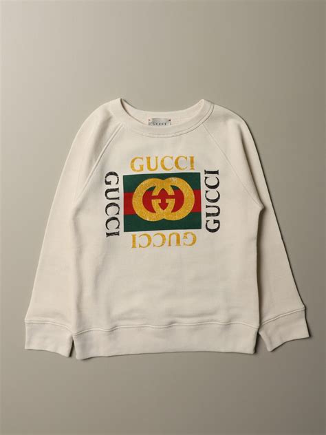 Gucci Felpa bambino in jersey di cotone